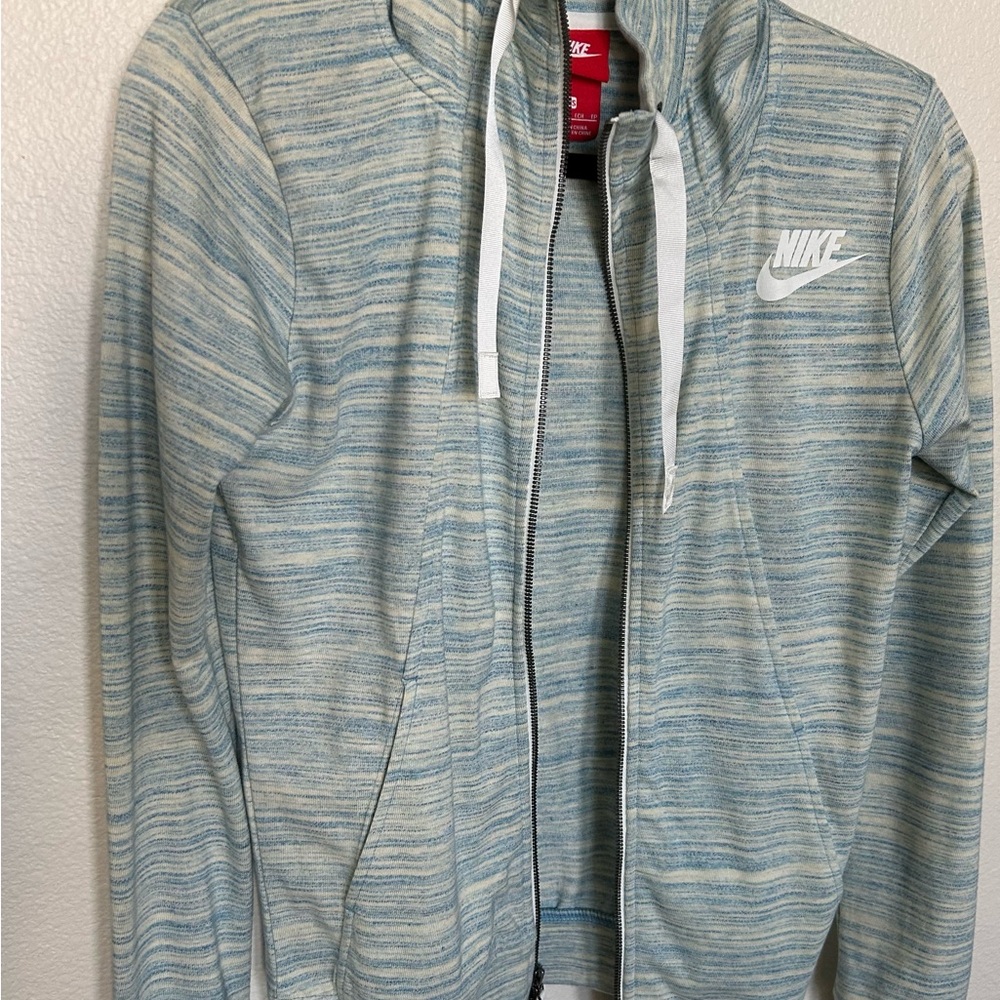 Nike Blue Striped jacket